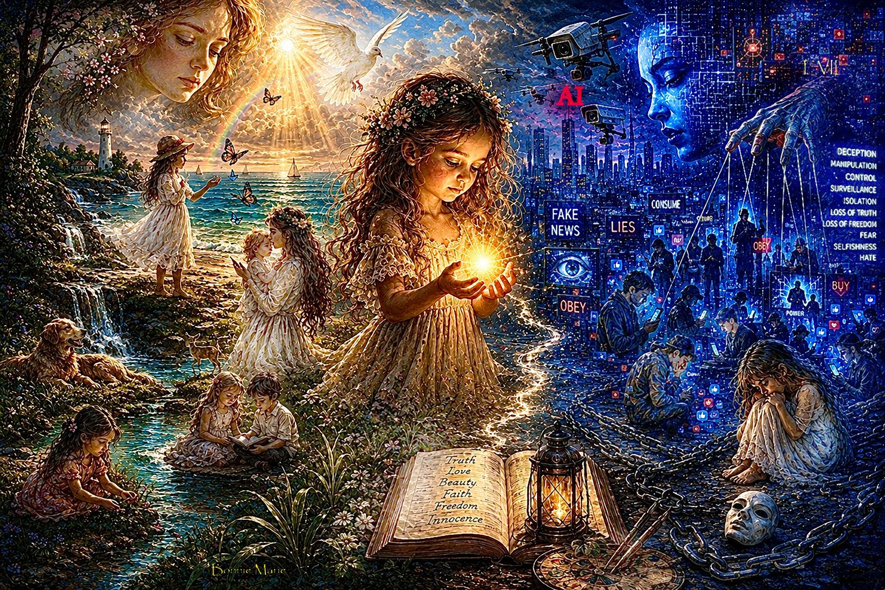 Choose Love of Lies, Light, or Darkness