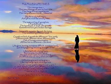 Fulfilled Lifetimes: My Digital Painting and Poetry