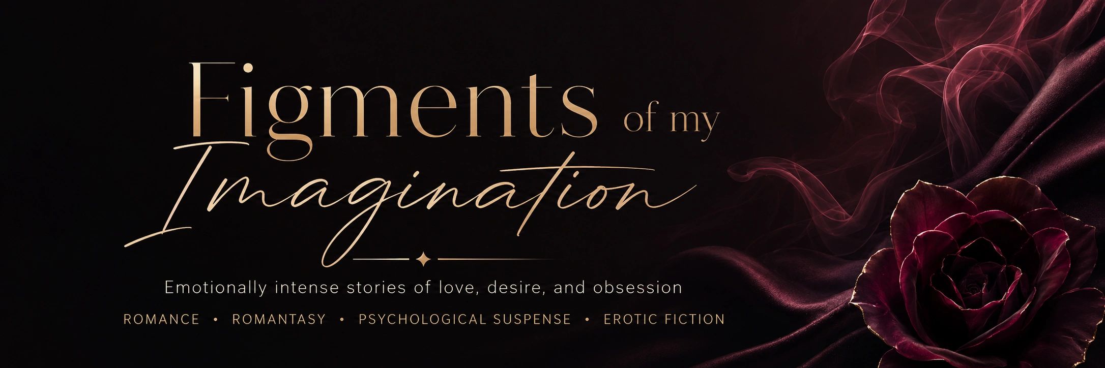 Promotional banner for Ajay Howarth's emotionally intense romantic and suspenseful fiction.