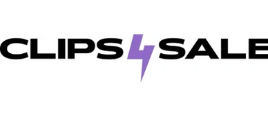 Logo with text 'CLIPS4SALE' featuring a purple lightning bolt.