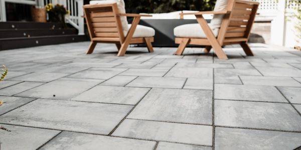 Unilock Paving stone patio. Landscape Design Pittsburgh PA. Landscape Architecture. Outdoor living.