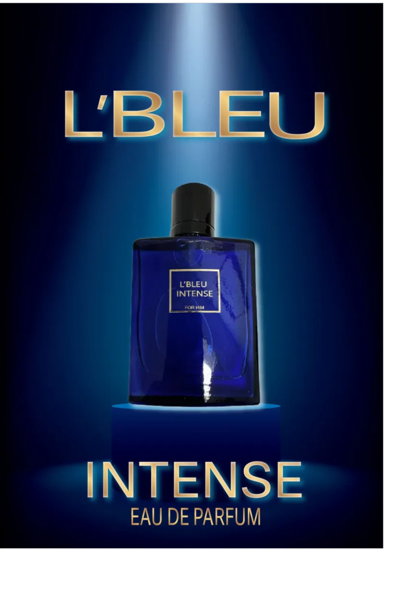 L' BLEU INTENSE FOR MEN. 3.4 OZ