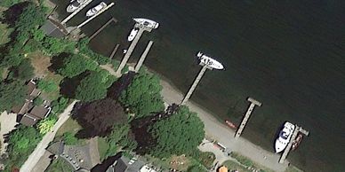 Aerial view of country house hotel and Spa with package plant problems