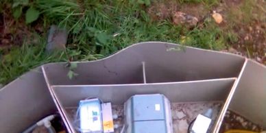 Buckled Underground Tank Sewage Treatment