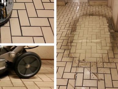 Tile and grout cleaning