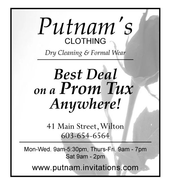 Advertising / Marketing layout for seasonal prom attire.