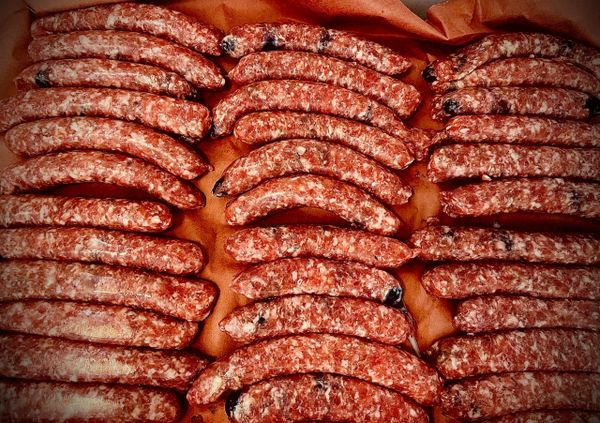 Maple blueberry breakfast sausage