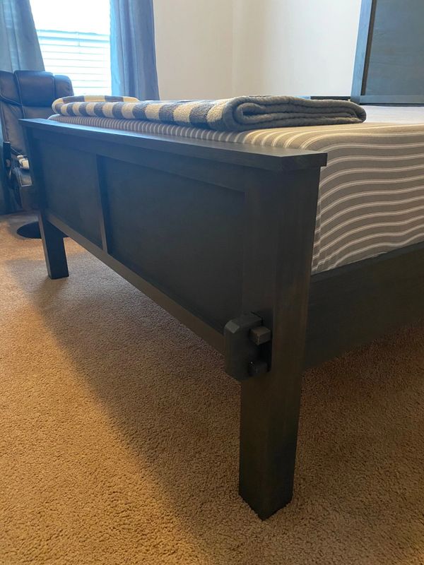 Queen size bed made from Ash Wood