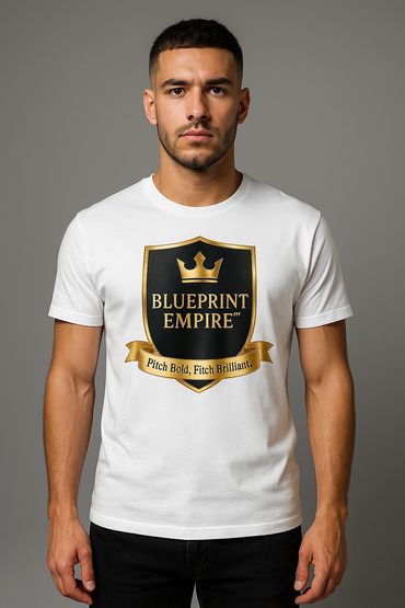Empire crowned t-shirt white and black edition.
