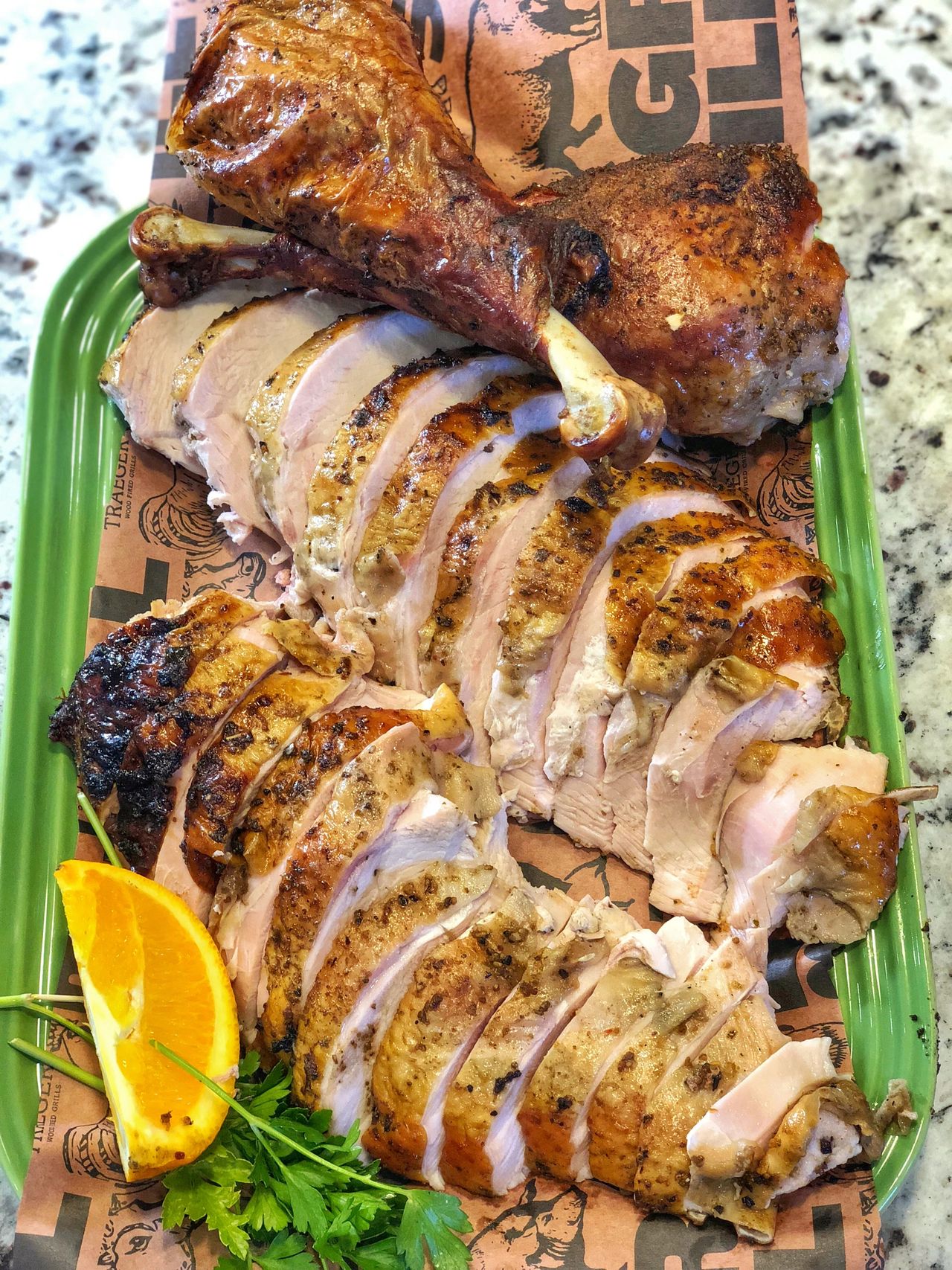 Spatchcocked Traeger Chicken - This Jew Can Que