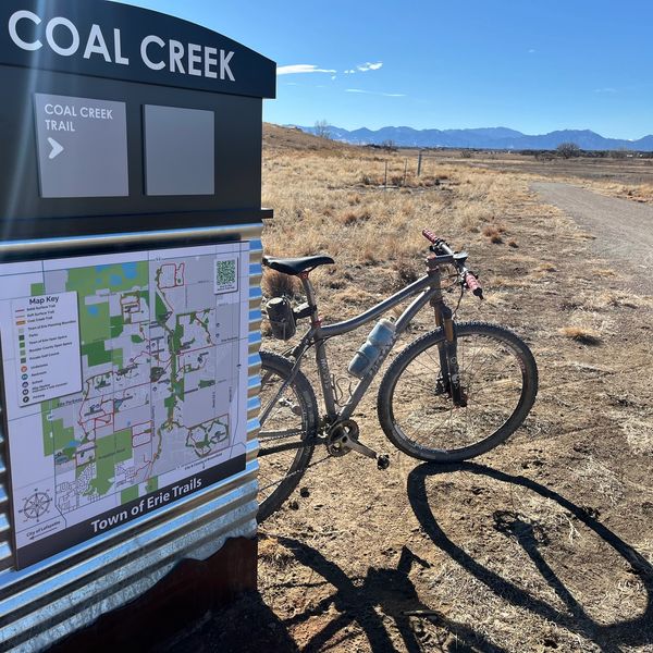 The Coal Creek trail