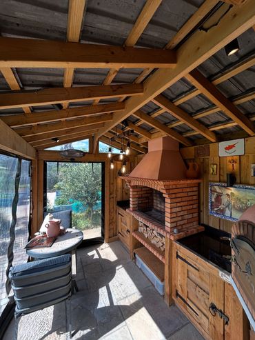 led lighting upgrade in outdoor area