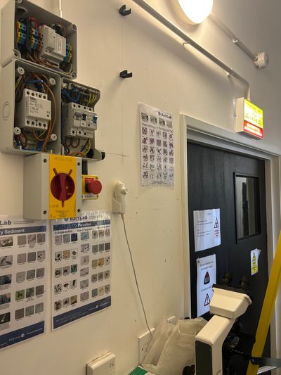 fail to safe warning light, isolators, contactor and control gear