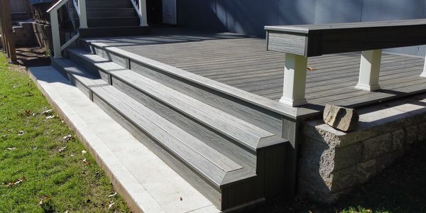 color match fascia custom bench wide steps fascia detail retaining wall