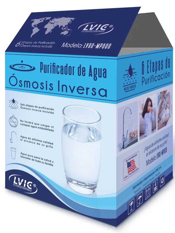 Filtro de agua de Osmosis inversa Lvic