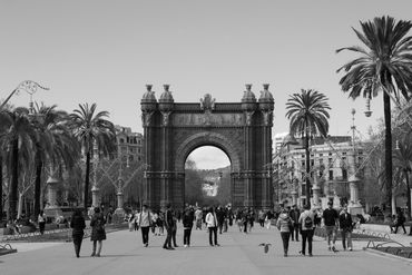 Arco del Triunfo en Barcelona, España
Triumphal Arch in Barcelona, Spain
Arc de Triomf Barcelona