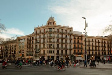 Las Ramblas en Barcelona
Las Ramblas in Barcelona
