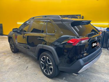 2021 Toyota RAV4 after we tinted the windows at our tint shop.