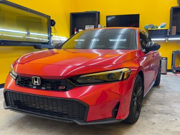 2025 Honda Civic SI Tinted with XPEL XR Nano Ceramic Window Tint at Quality First Window Tint