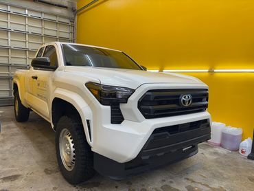 2025 Toyota Tacoma Tinted with XPEL CS Window Tint at Quality First Window Tint in Fort Pierce, FL