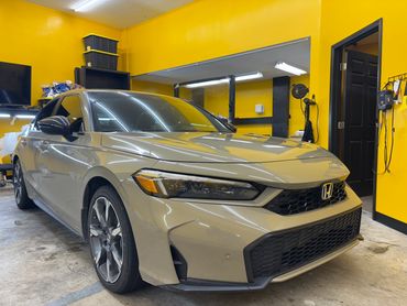 2025 Honda Civic tinted with 30% Xpel Prime CS automotive window tint in Port St. Lucie Florida