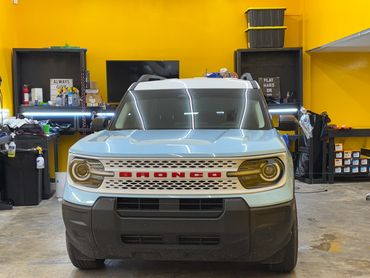 2025 Ford Bronco Tinted at Quality First Window Tint in Port St Lucie / Fort Pierce, Florida