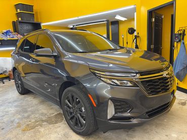 2023 Chevy Equinox Tinted with Xpel CS Window tint.