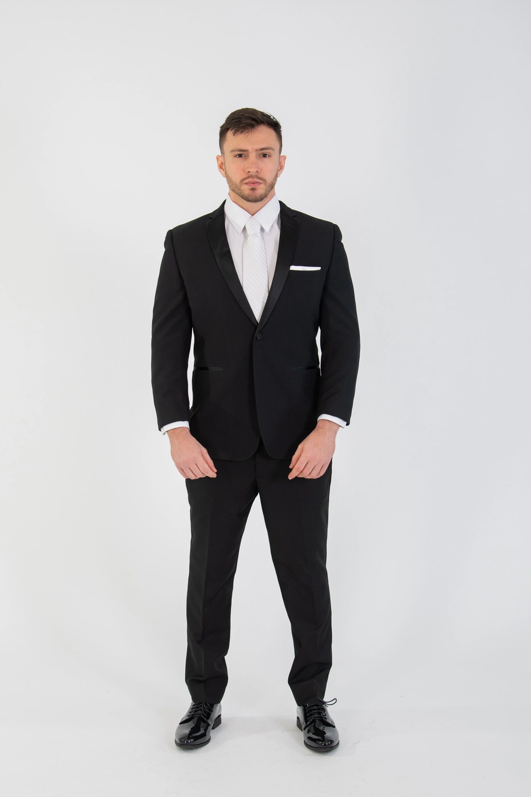 New Grey Ma Suits 2 Pieces Prom Suit Sim Fit Best Man Groomsman Wedding  Suits