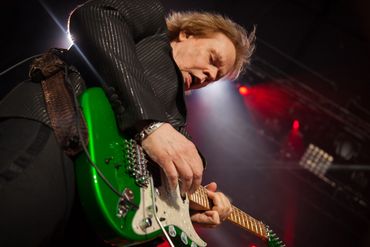 Guitarist James "JY" Young of the band Styx at Jones Beach Amphitheater in Wantagh, NY