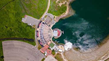 One of the greatest music venues in the world, Jones Beach Amphitheater in Wantagh, NY.