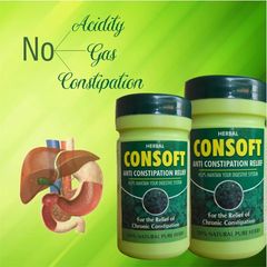 Consoft famous Ayurvedic medicine for constipation claimed Chronic acidity headache and mouth ulcer