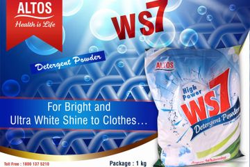 WS 7 dull and colored cloth new Optical brightner agent ultra white cloth formula normal water hard