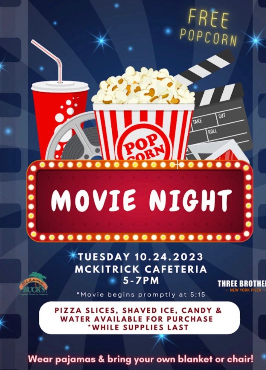 Movie Night on October 24th