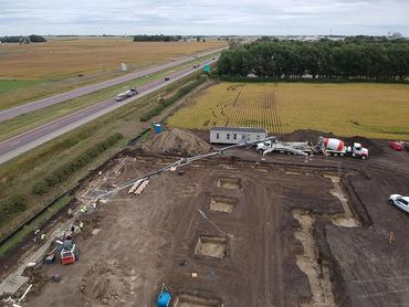 Concrete work in Sioux Falls, Sioux City, Fargo, Omaha, Grand Forks, Cedar Rapids, Des Moines