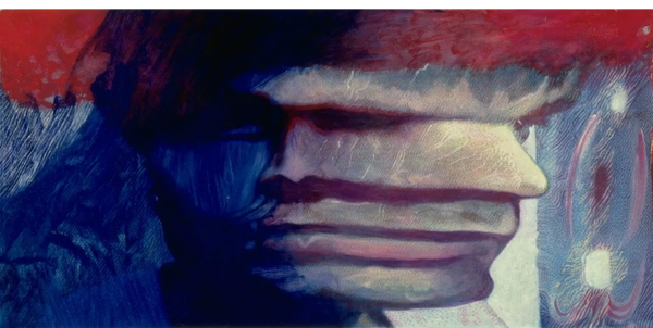 Peripheral Vision, 1990, oil on canvas