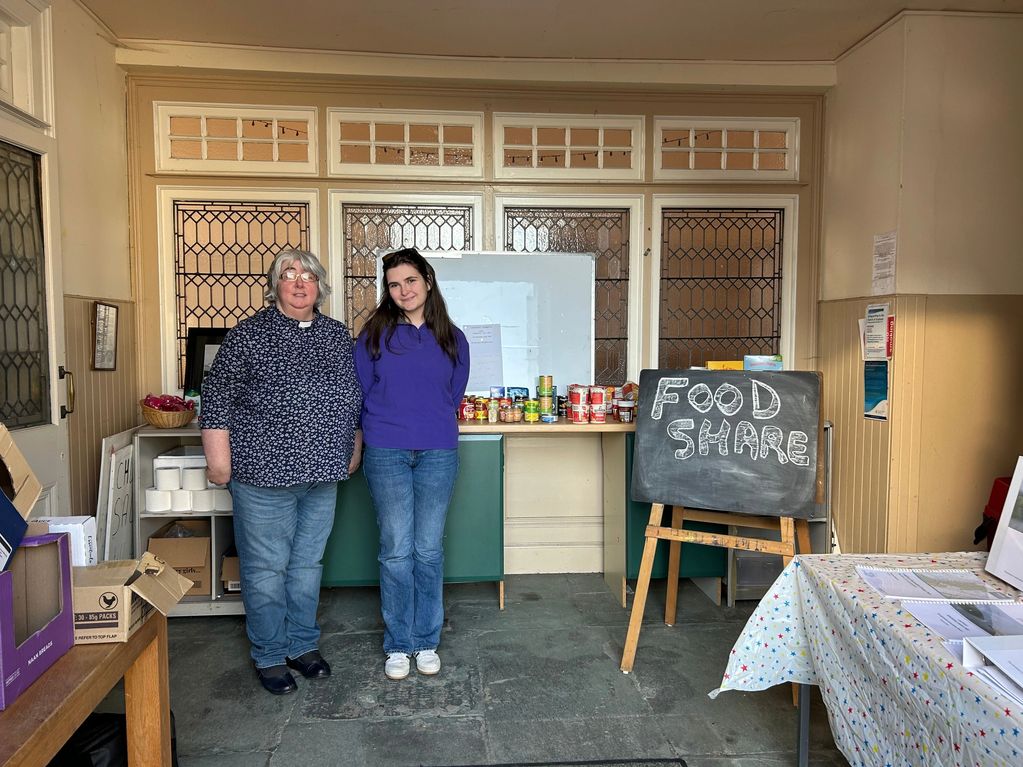 Our Foodshare is located in the vestibule of Inveraray Church Hall. Open on Mondays and Saturdays be