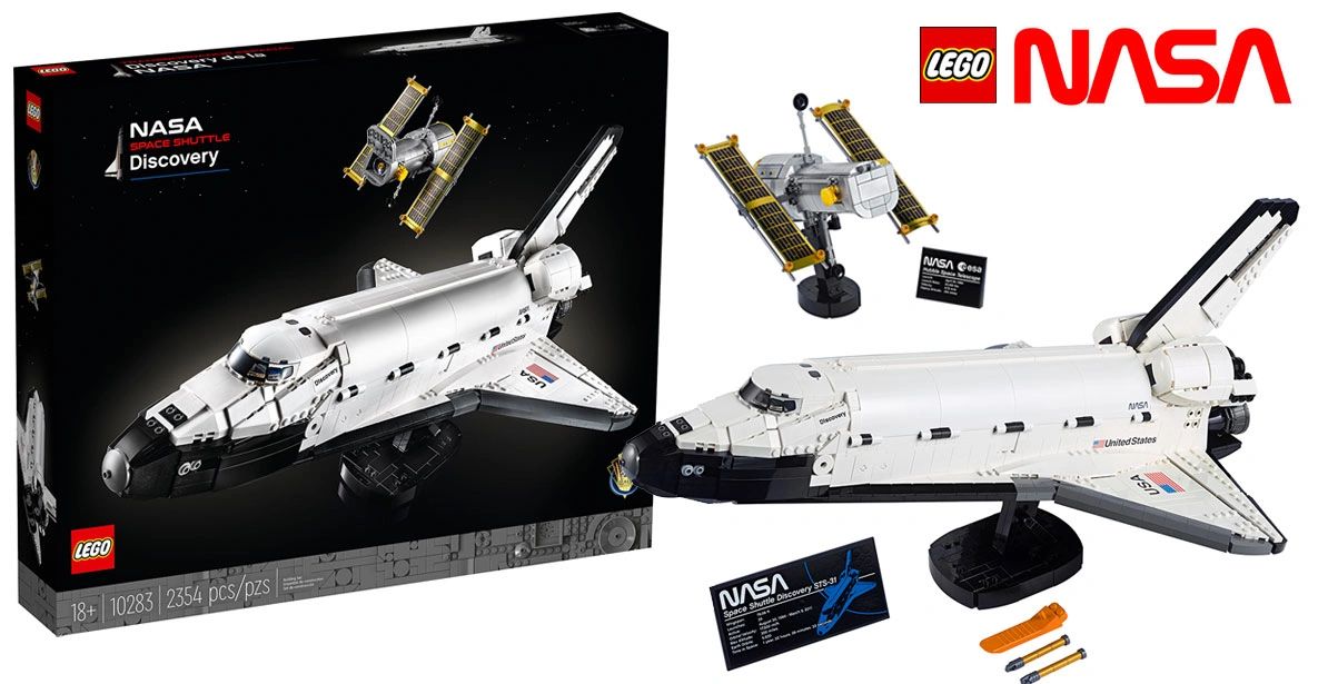 LEGO Shuttle Discovery with Hubble Space Telescope #10283