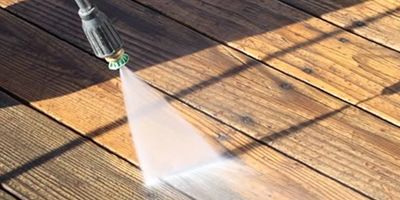 Deck Pressure Washing in Highland Heights Ohio.  Spring is the time for pressure washing