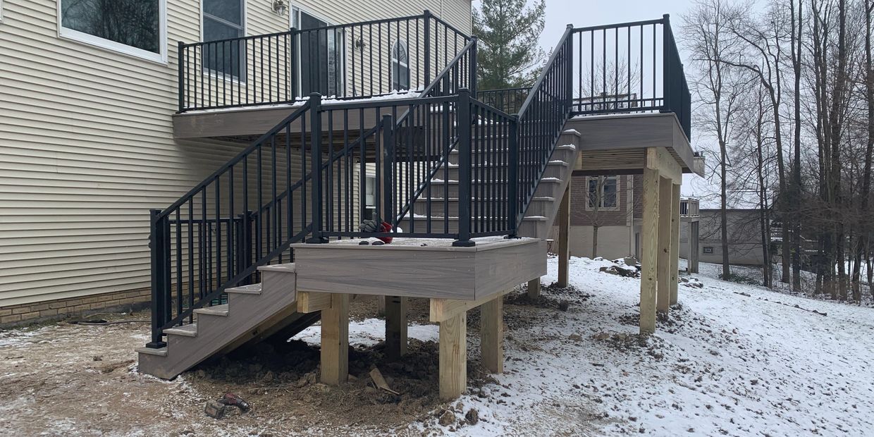 Timbertech deck in , ohio