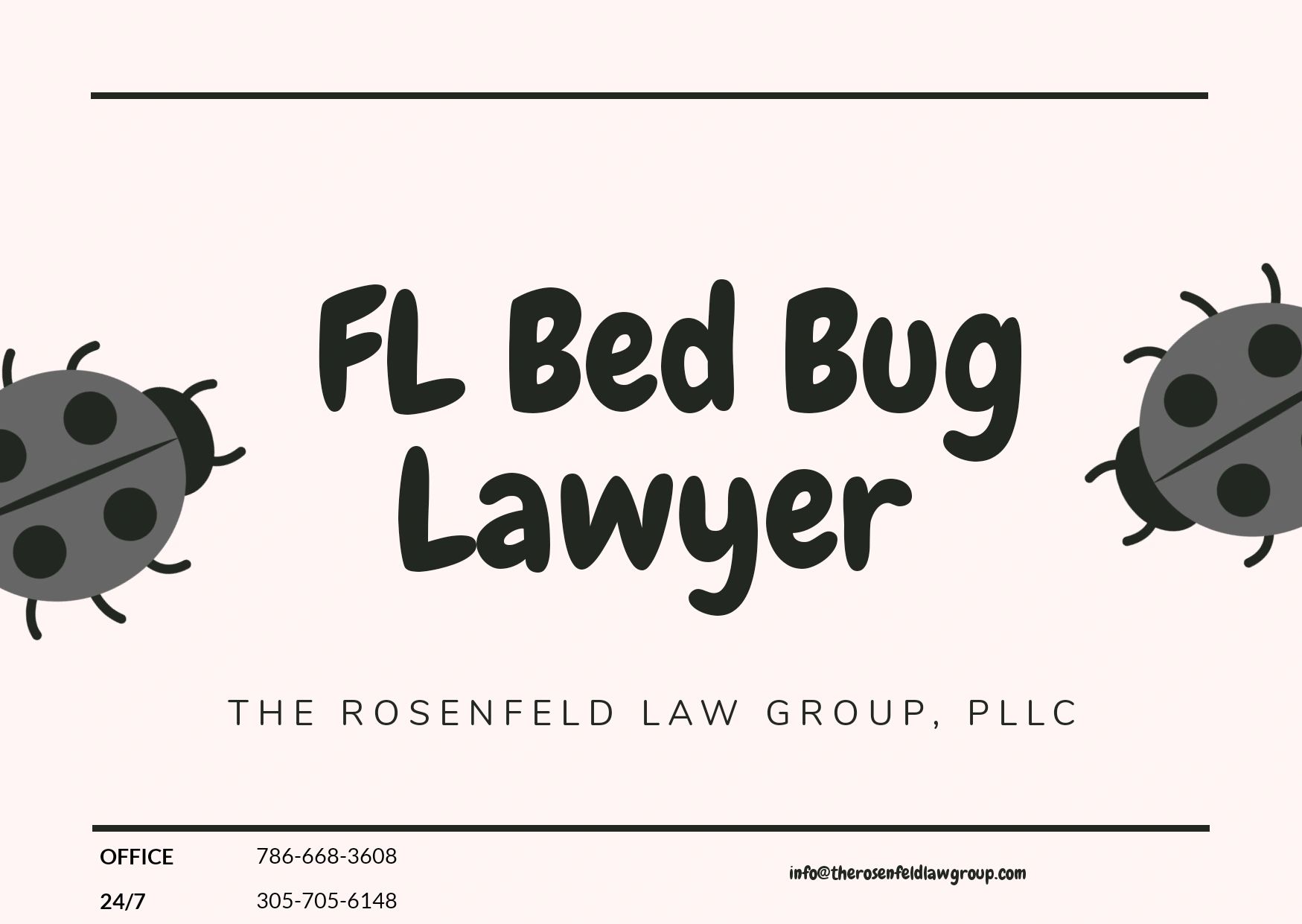 Yes. You Can Sue for Bed Bugs.