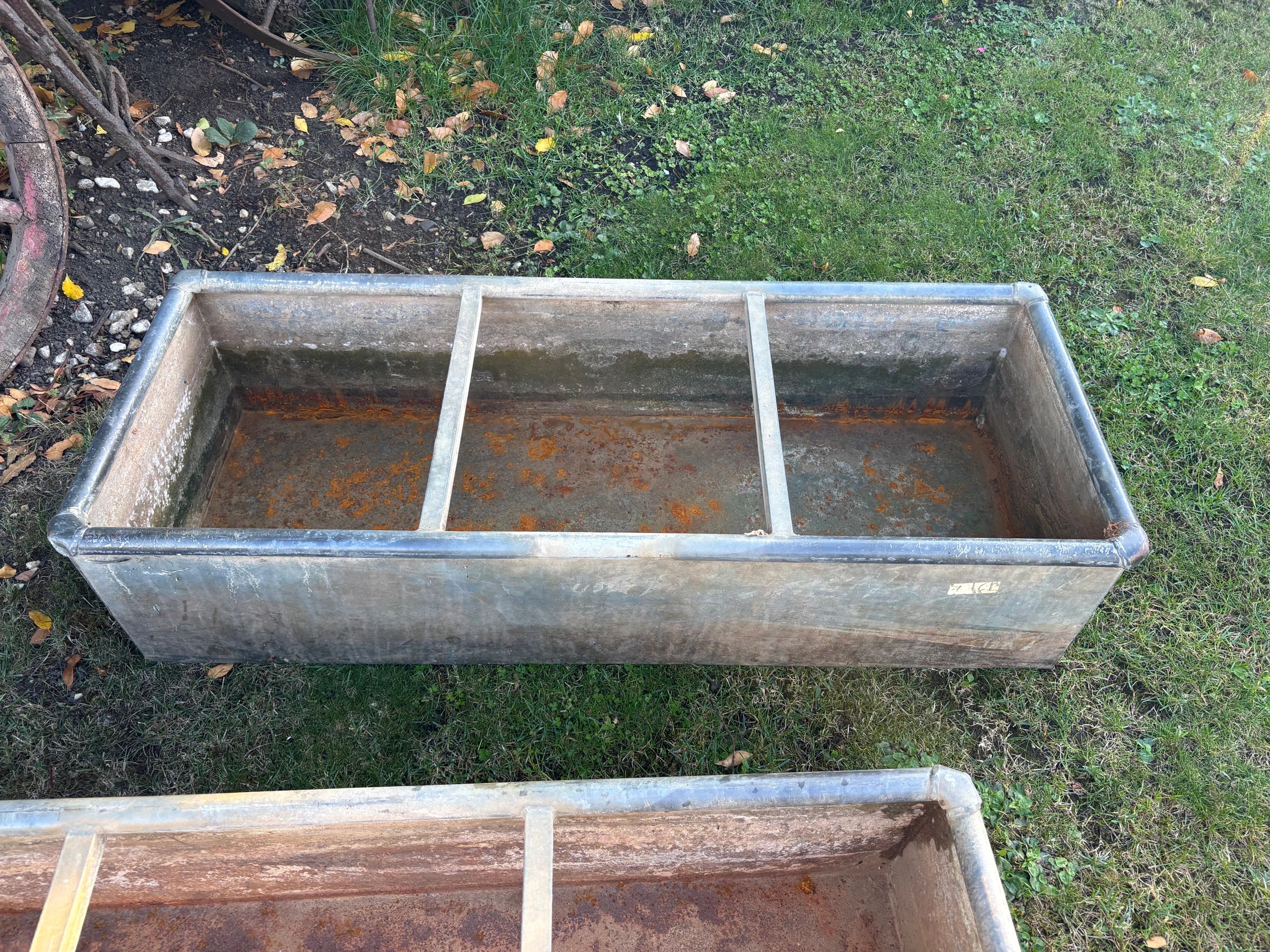 Galvanised 2 Bar Trough 
£195 