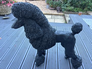 Resin Poodle 