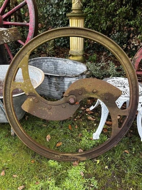 £cast iron wheel 
£75 
