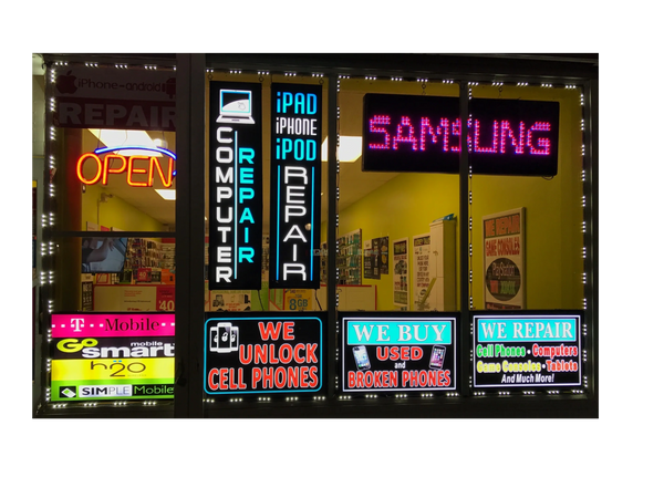 Led Light box Window Signs