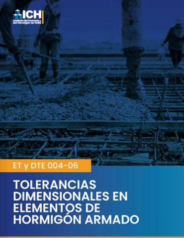 TOLERANCIAS DIMENSIONALES EN ELEMEBNTOS DE HOMIGON ARMADO