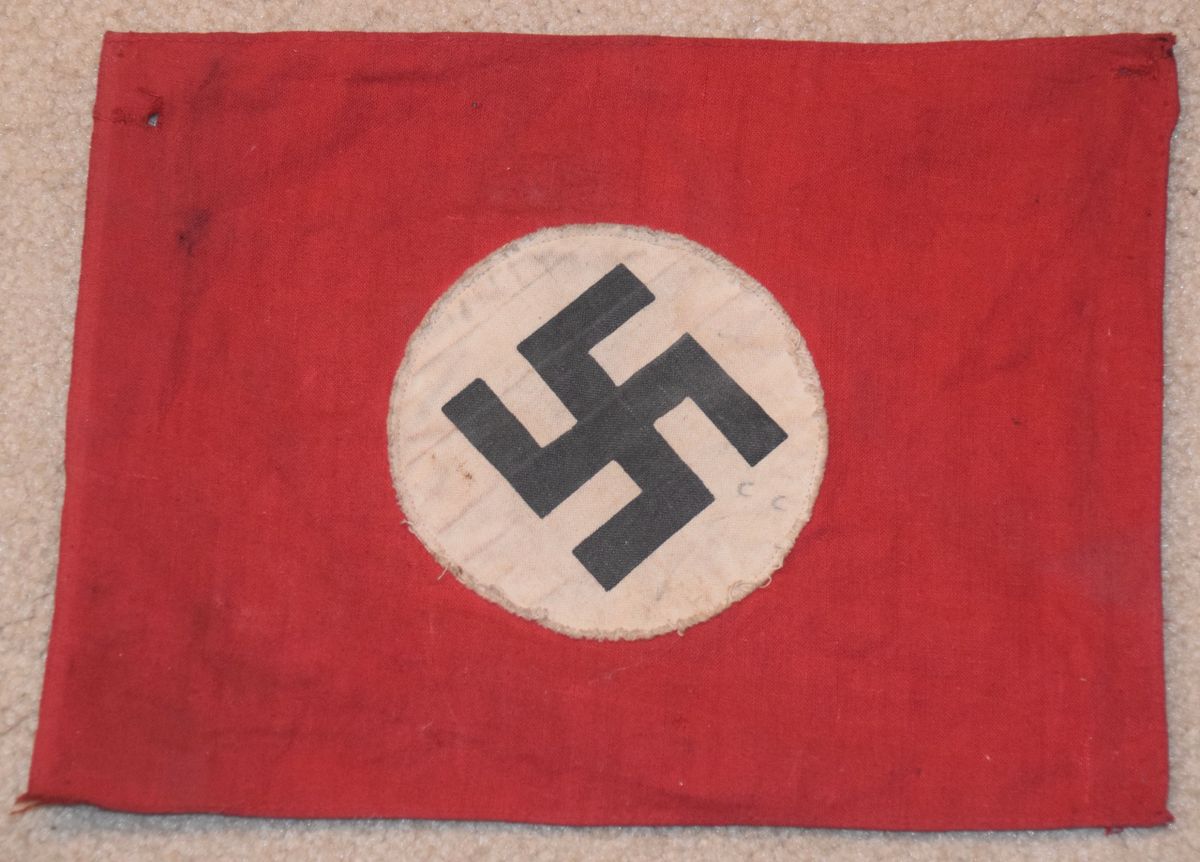Wwii german small parade flag