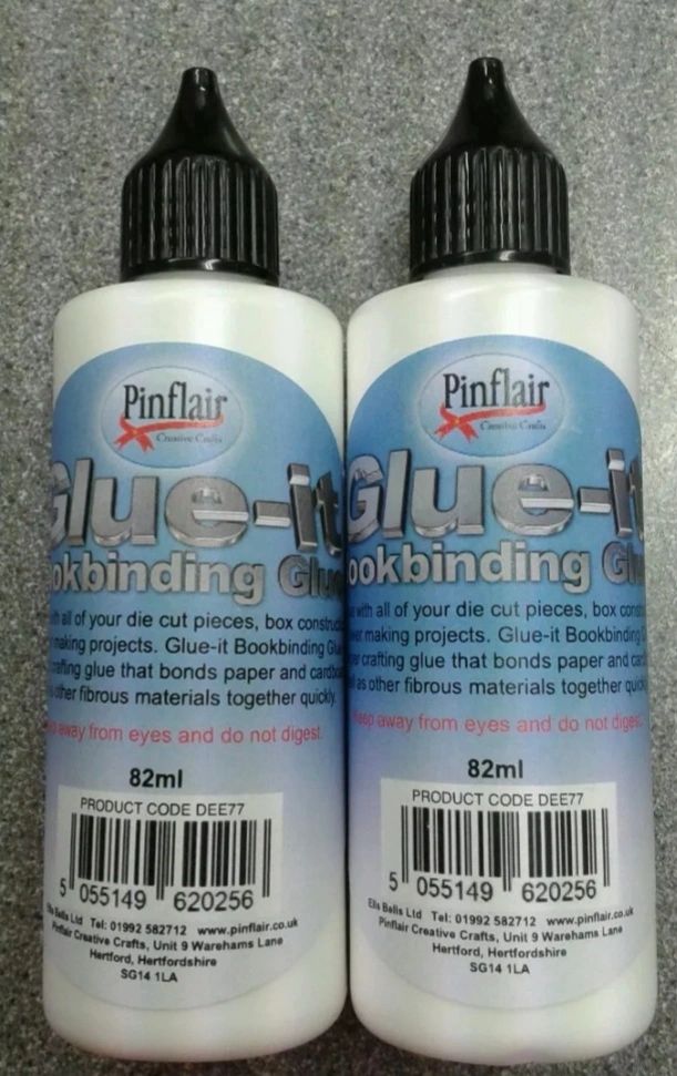 Pinflair glueit bookbinding 2 x bottles