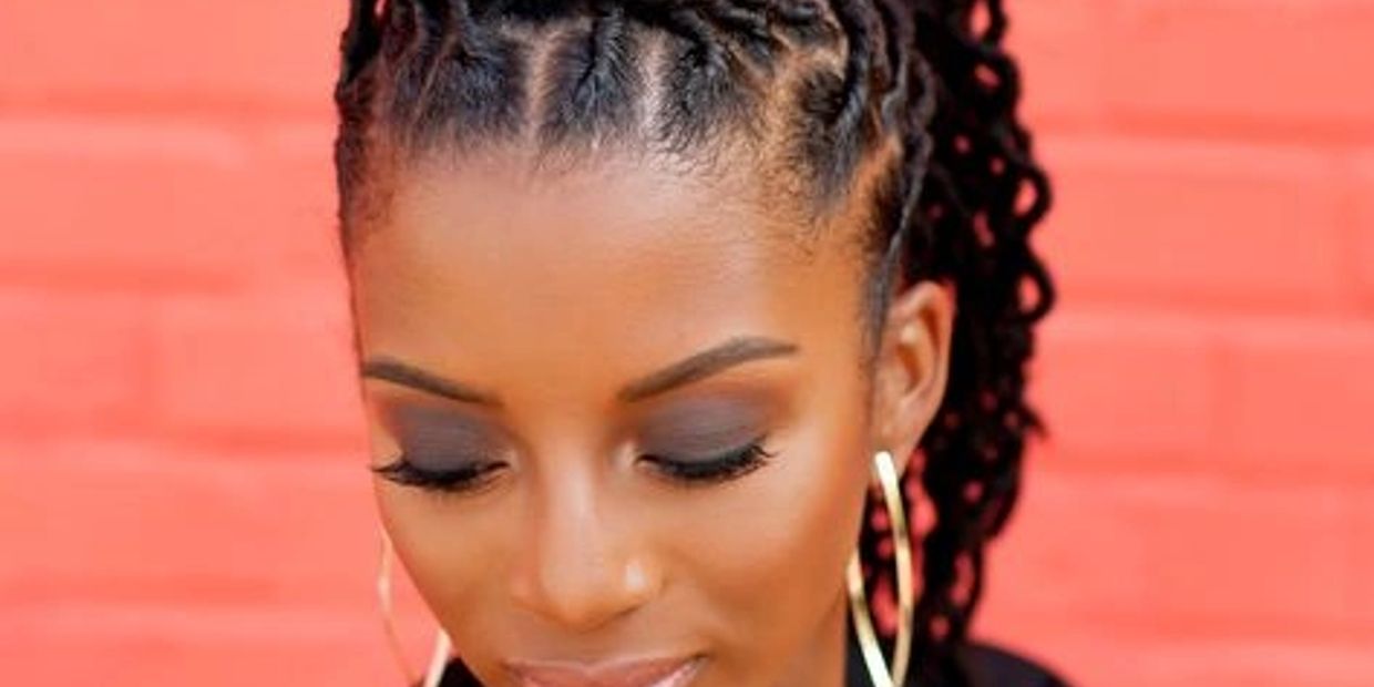 Woman with LOCS 