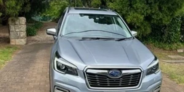 One of our drivers at a client's pick up destination.