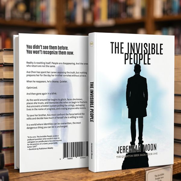 The Invisible People by Jeremiah Moon, Book One of The Quantum Seed Saga.